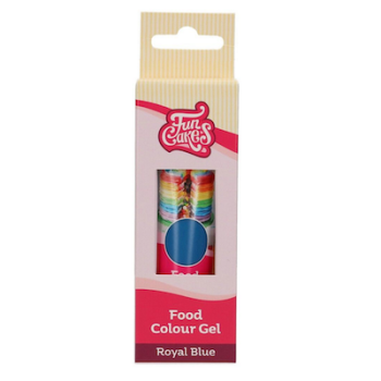 Gel Lebensmittelfarbe - Blau - 30 g - von Funcakes